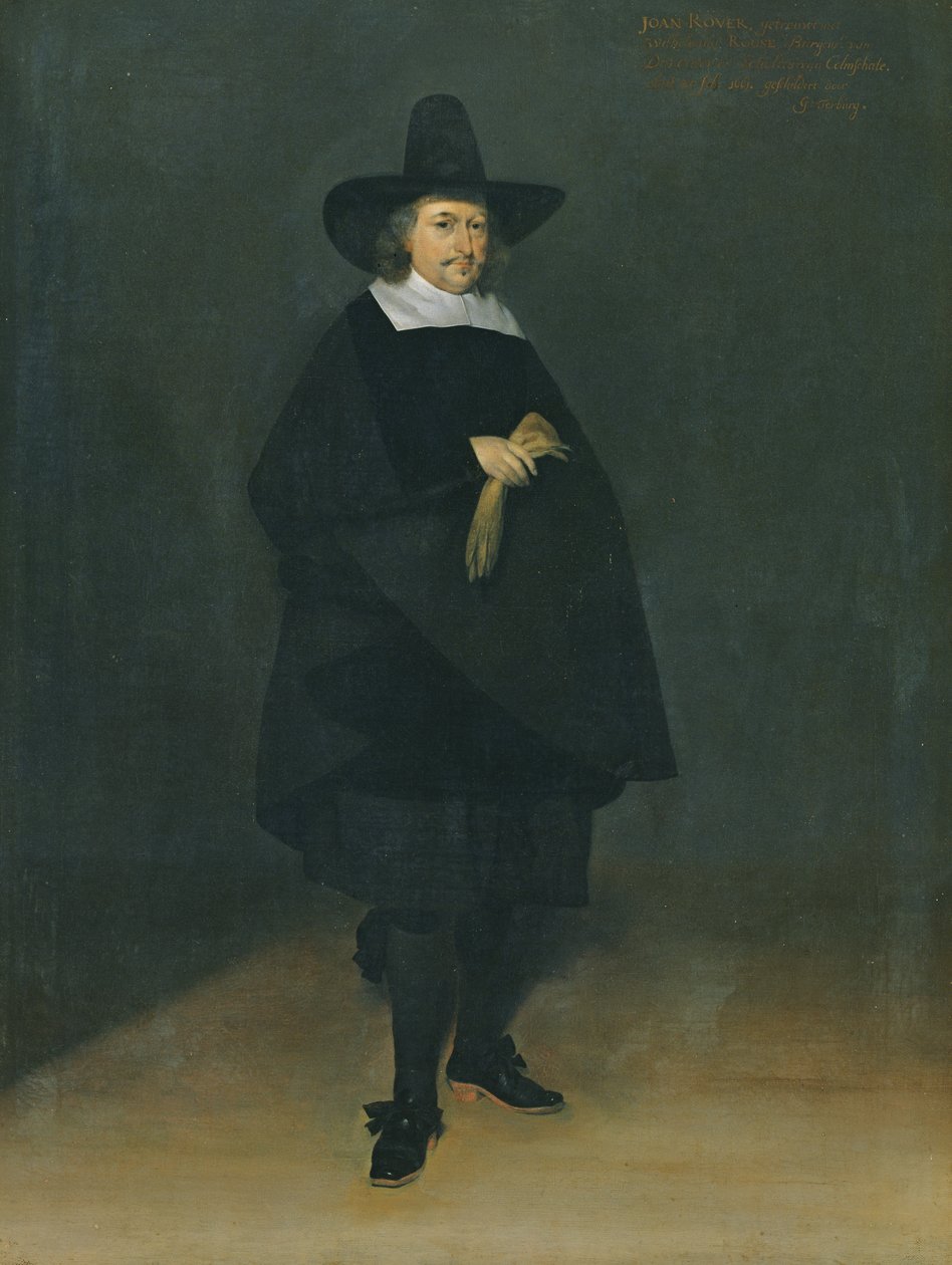 Porträt von Bürgermeister Jan Roever (1610-61) von Gerard ter Borch