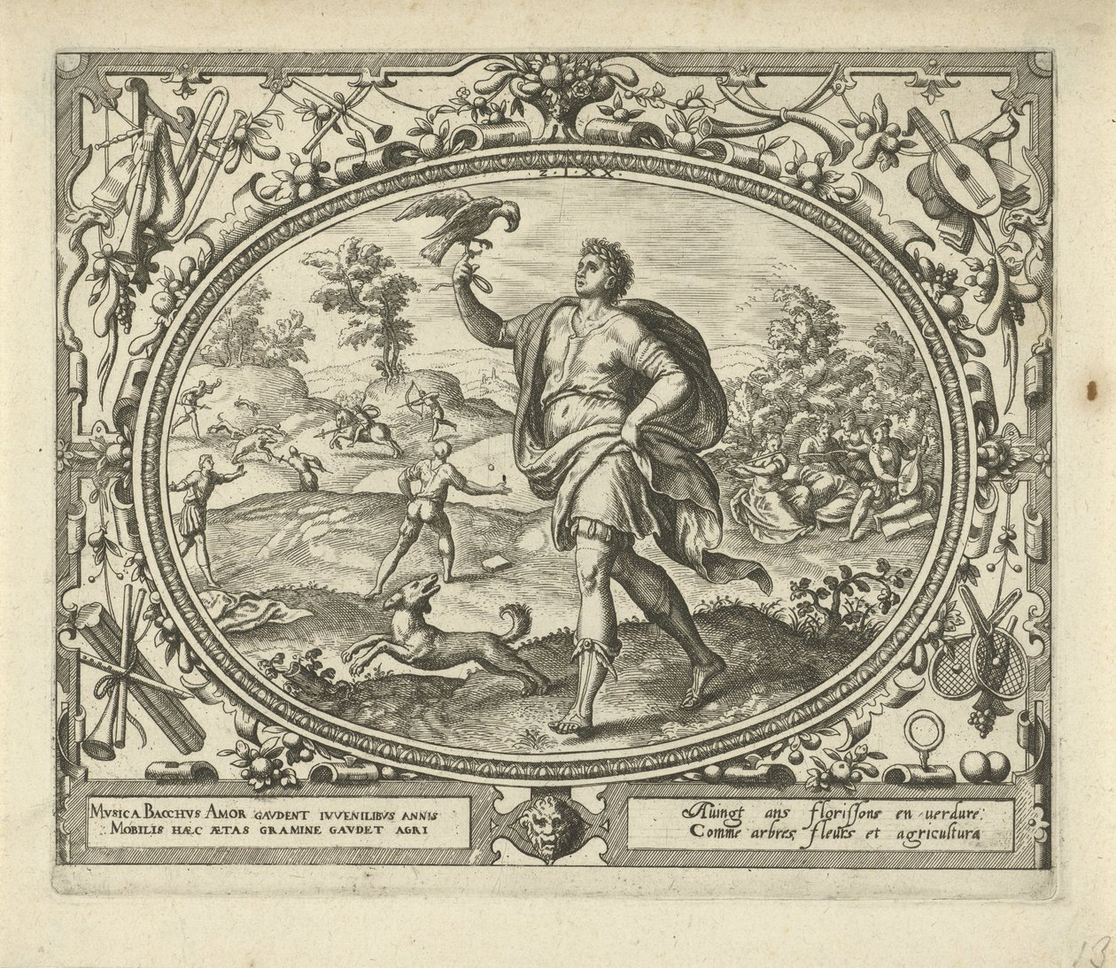 Der Mensch im Alter von zwanzig Jahren von Gerard van Groeningen