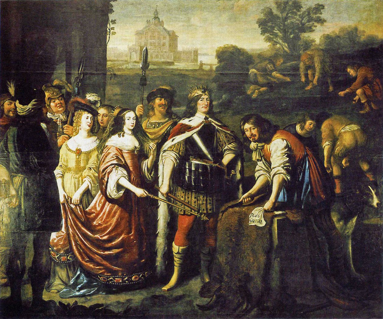 Allegorie der Gründung von Oranienburg von Gerard van Honthorst