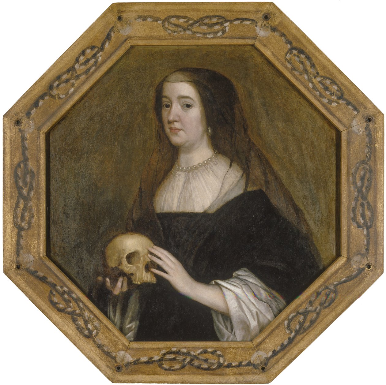 Porträt von Amalia von Solms von Gerard van Honthorst