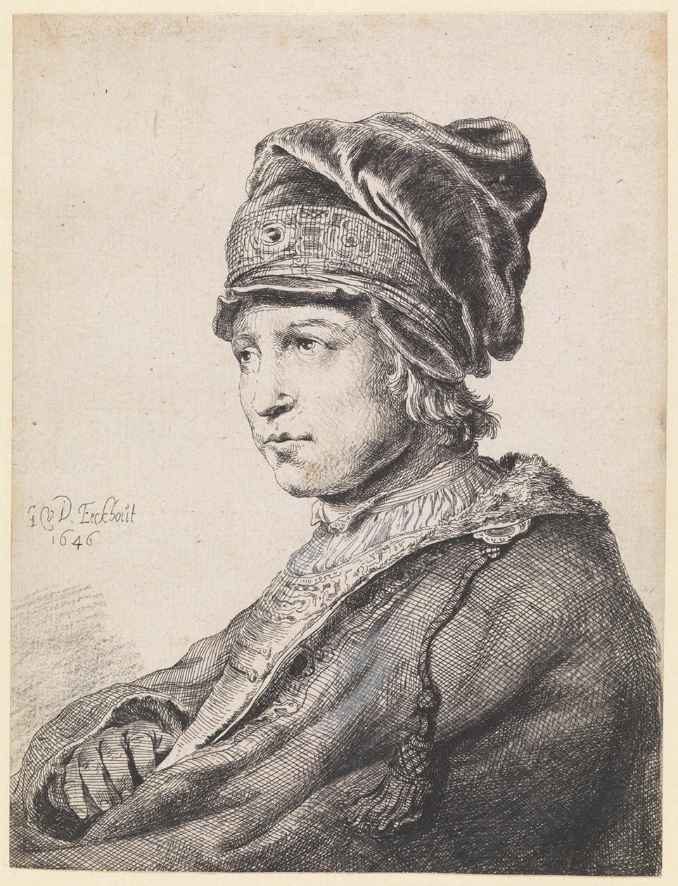 Porträt eines Jünglings von Gerbrand van den Eeckhout