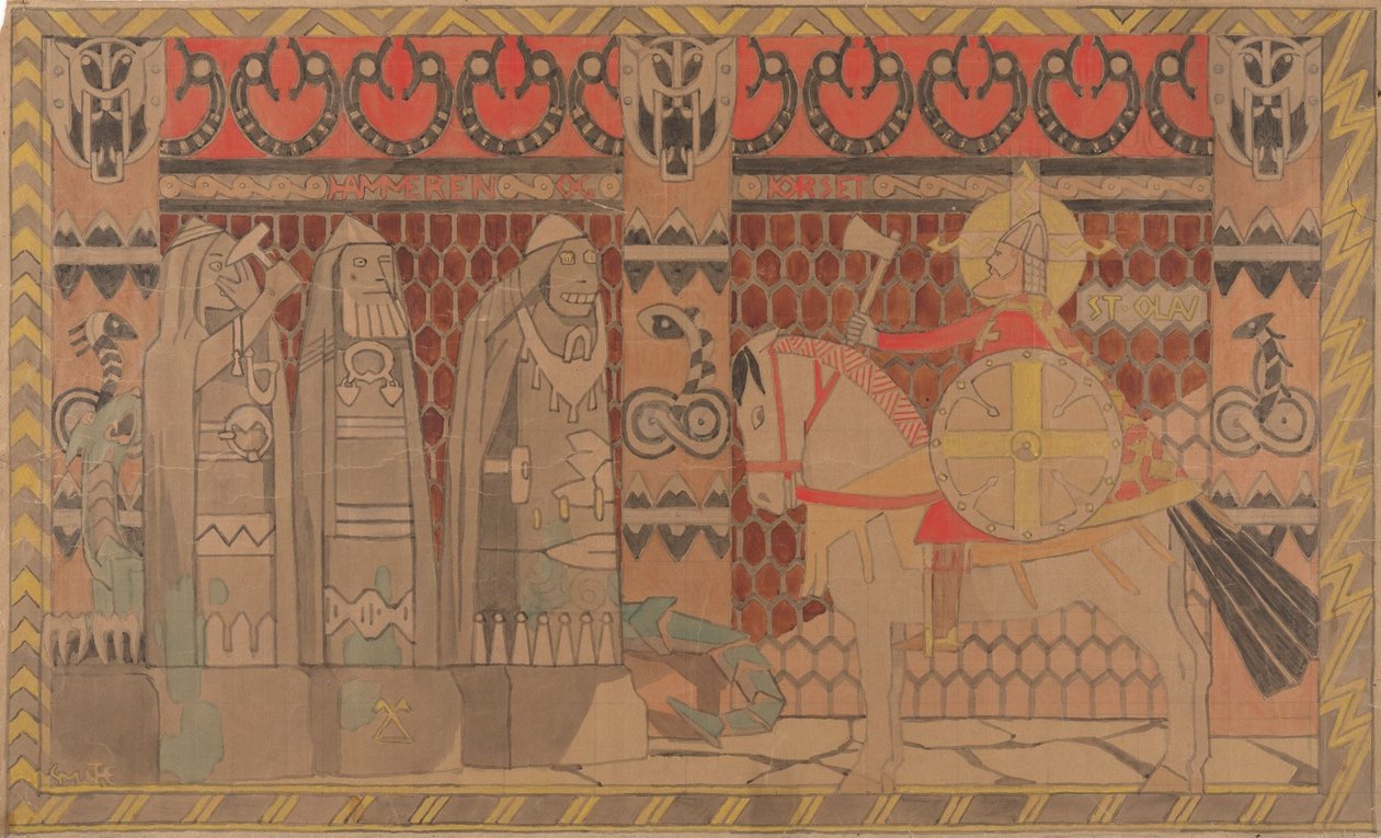 Der Hammer und das Kreuz von Gerhard Munthe