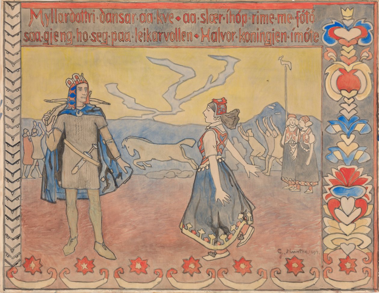 Die Müllerstochter von Gerhard Munthe