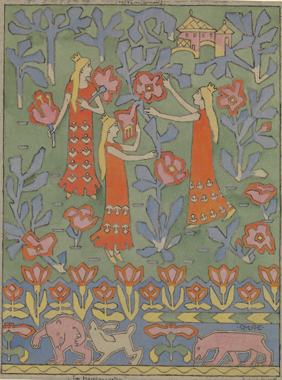Drei Prinzessinnen von Gerhard Munthe