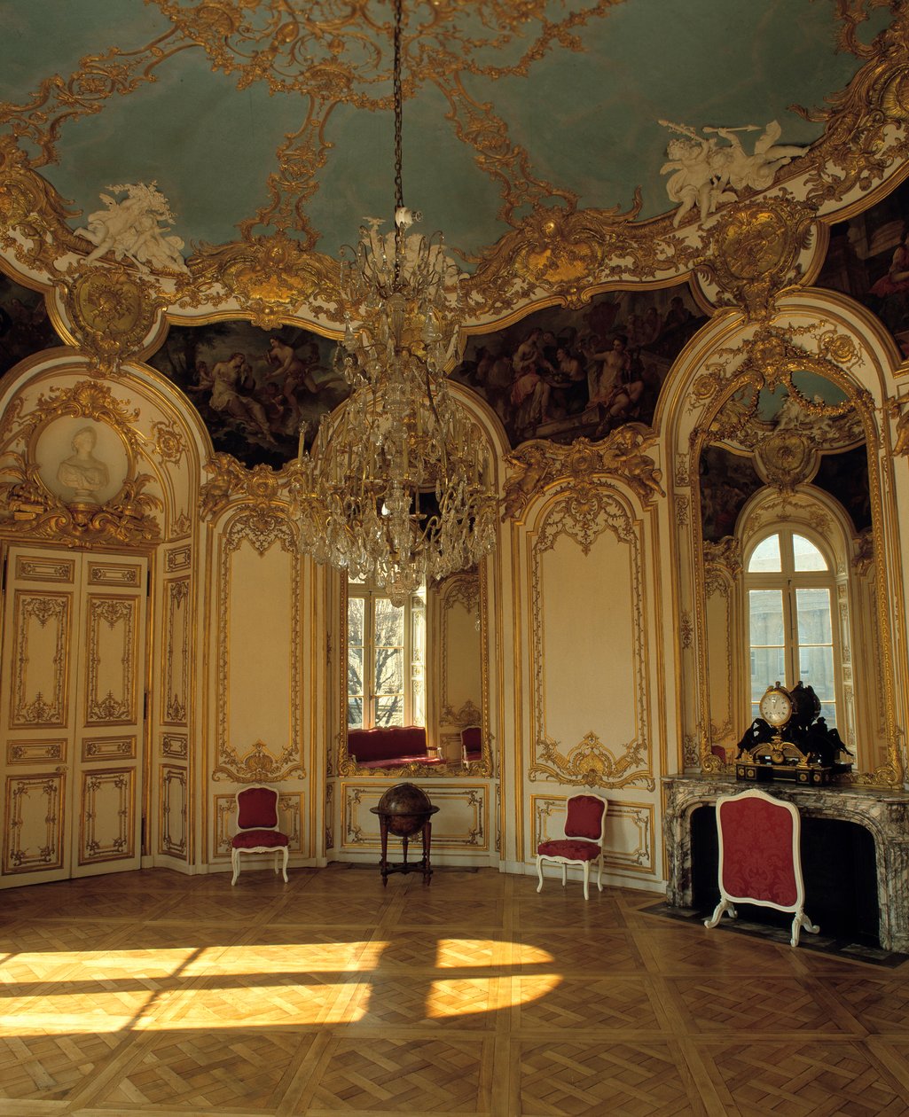 Innere Architektur: Wohnung der Prinzessin von Soubise, realisiert von Architekt Germain Boffrand in Paris von Germain Boffrand