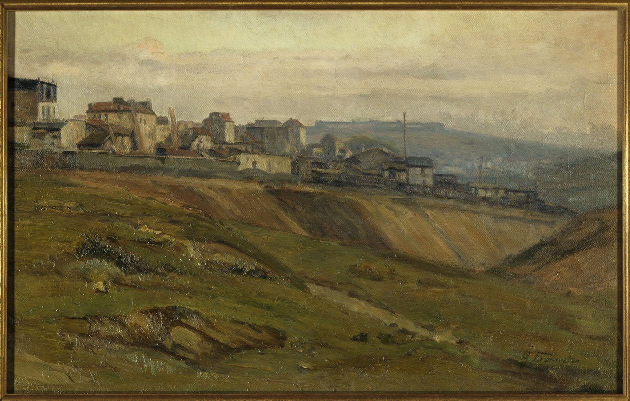 Rue du Moulin-des-Prés, circa 1900 von Germain Eugene Bonneton