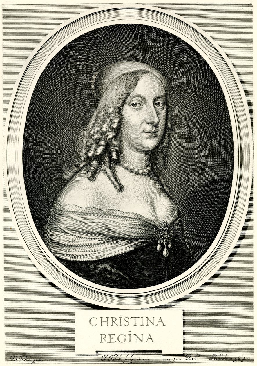 Christine Königin von Schweden, 1884-90 von German School