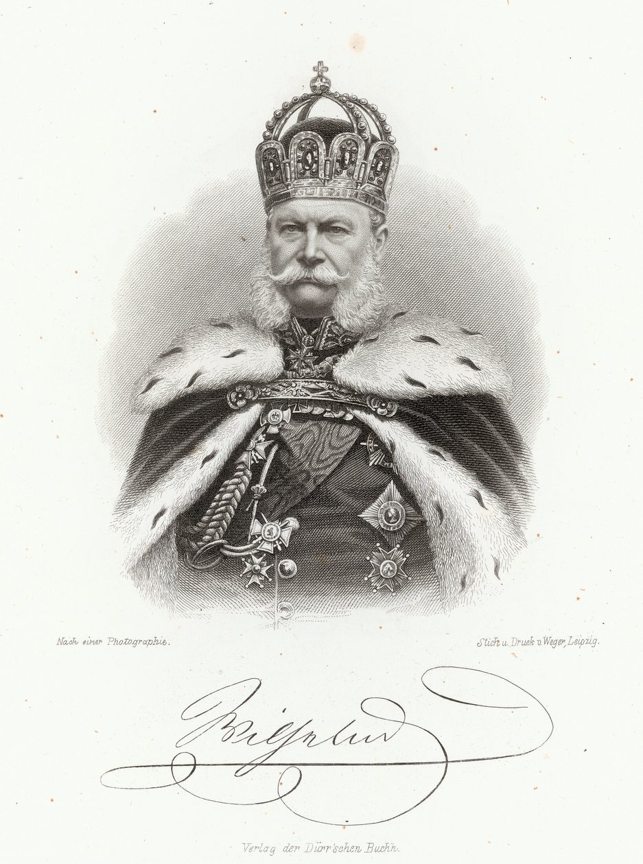 Wilhelm I., König von Preußen (1830-1916) in der 