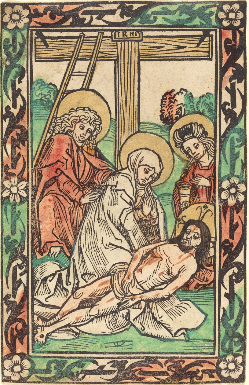 Die Beweinung von German 15th Century