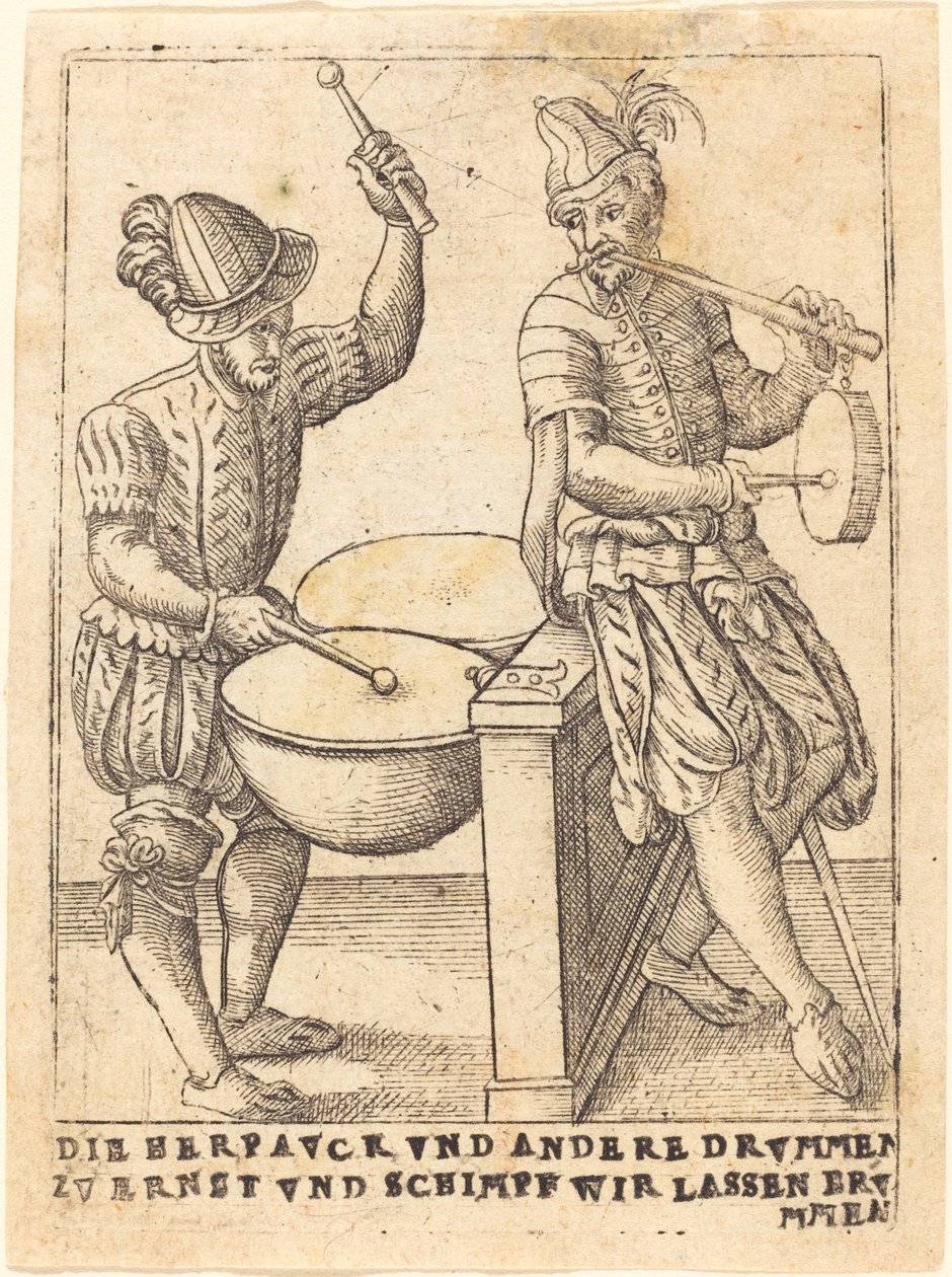 Die Herpavck und andere Trommeln zur Vernst und Schimpf wir lassen ervmmen von German 16th Century