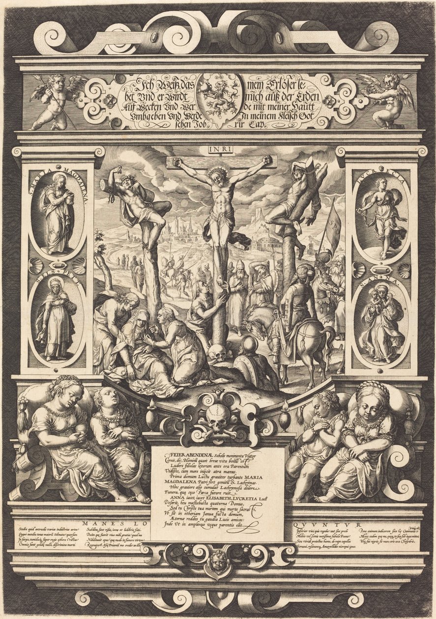 Grabdenkmal für die Töchter von Feuerabend von German 16th Century