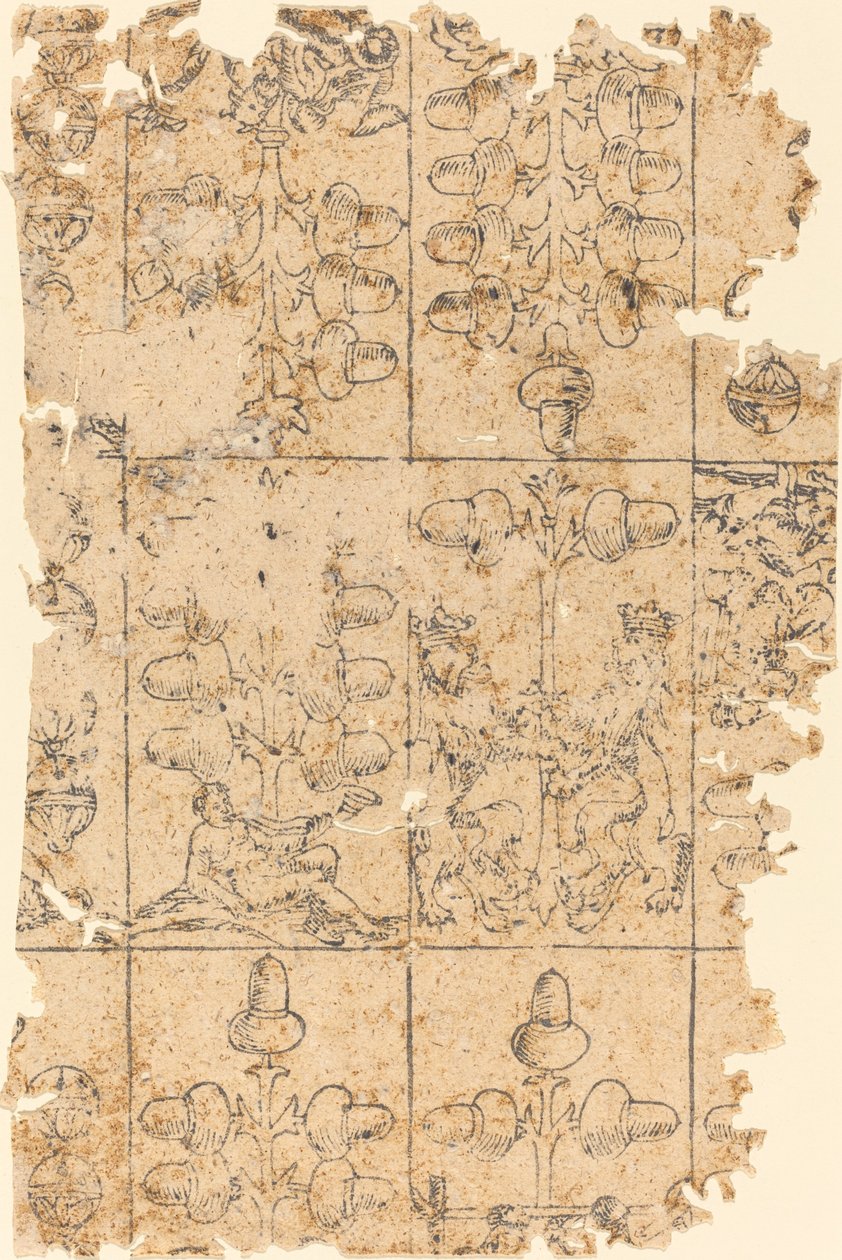 Spielkarte von German 16th Century