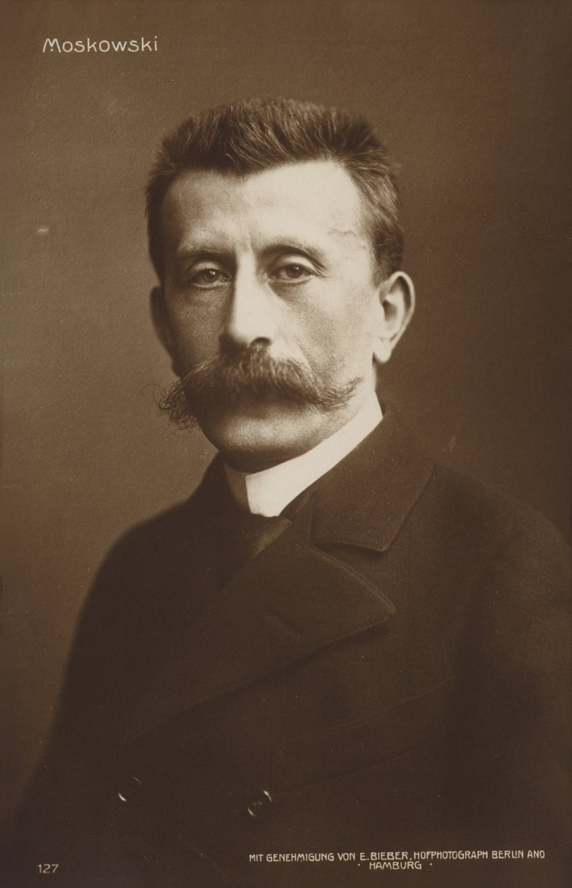 Porträt von Moritz Moszkowski von German Photographer