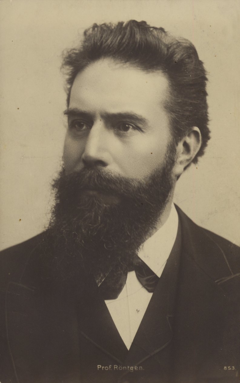 Wilhelm Roentgen (1845-1923), deutscher Physiker von German Photographer
