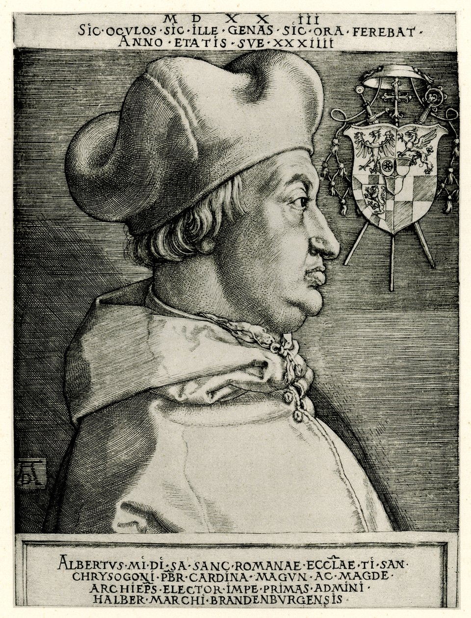 Albrecht von Brandenburg von German School
