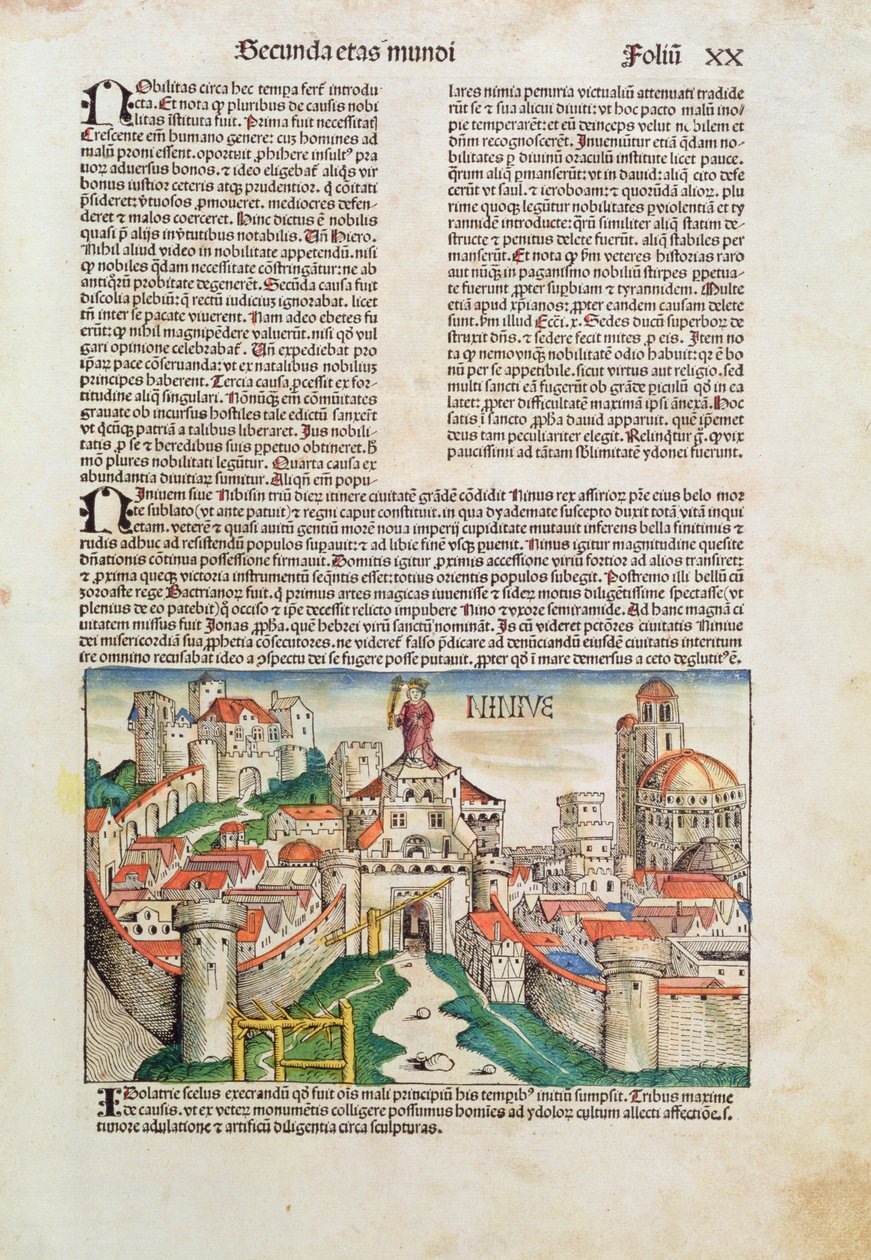 Stadt Ninive, aus 