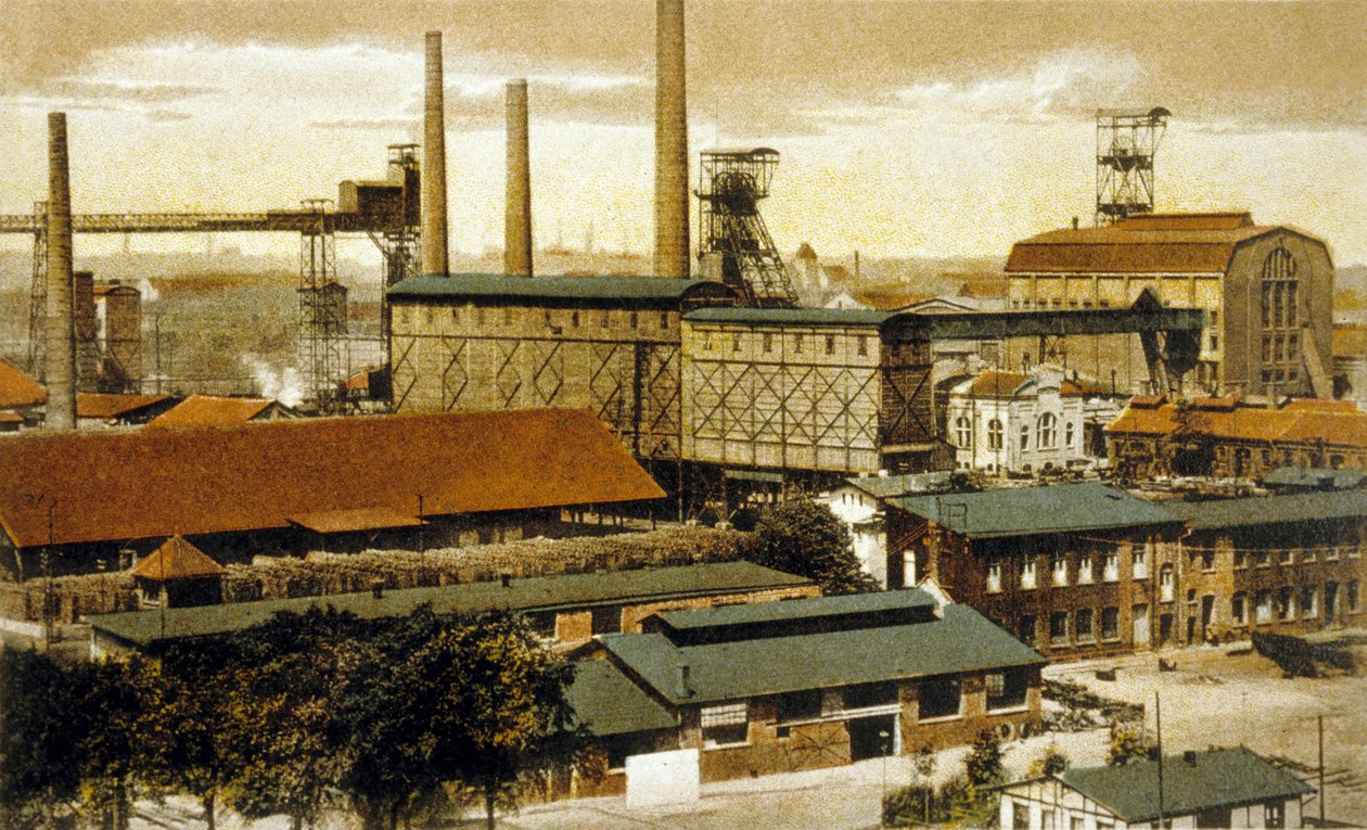 Concordia Kohlenmine, Oberhausen, Deutschland von German School
