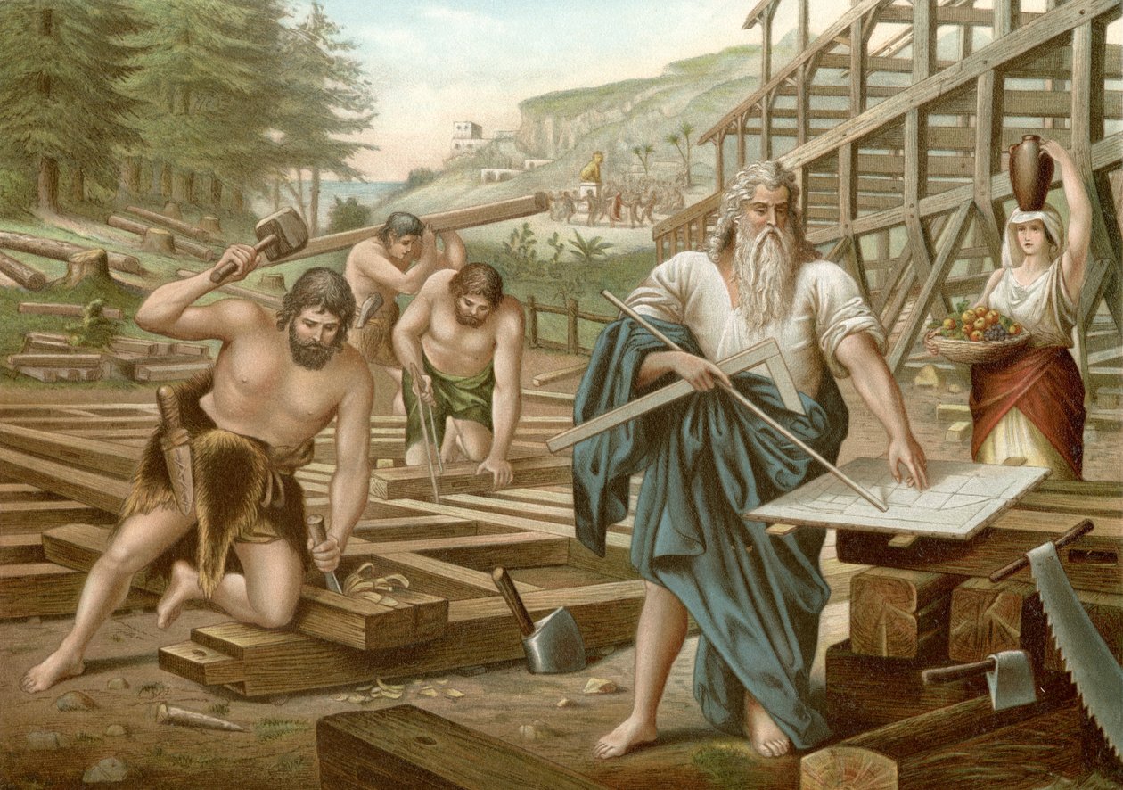 Bau der Arche von German School