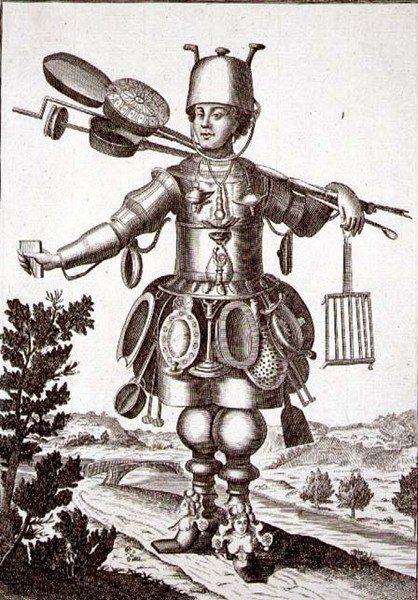 Kostüm für einen Kesselschmied, veröffentlicht von Gerard Valck (1651/2-1726) ca. 1690 von German School