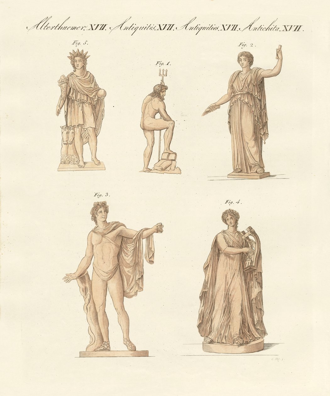 Götter der Griechen und Römer von German School