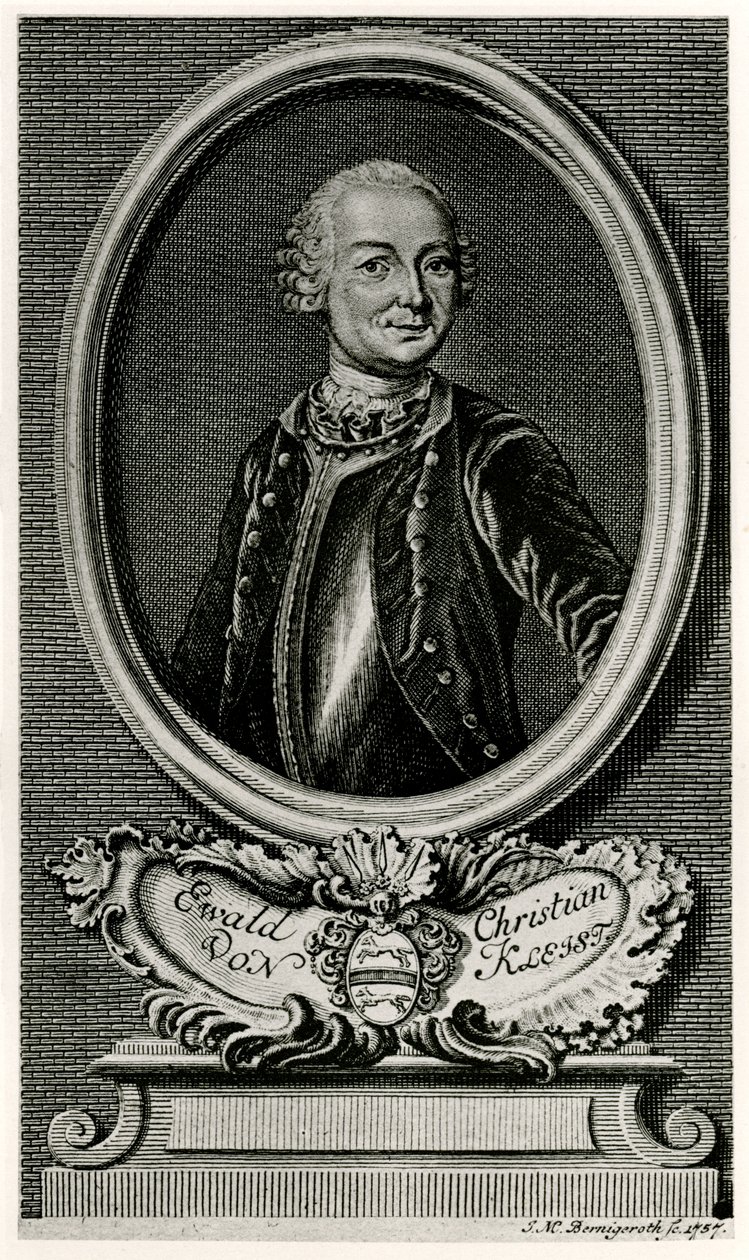 Ewald Christian von Kleist von German School