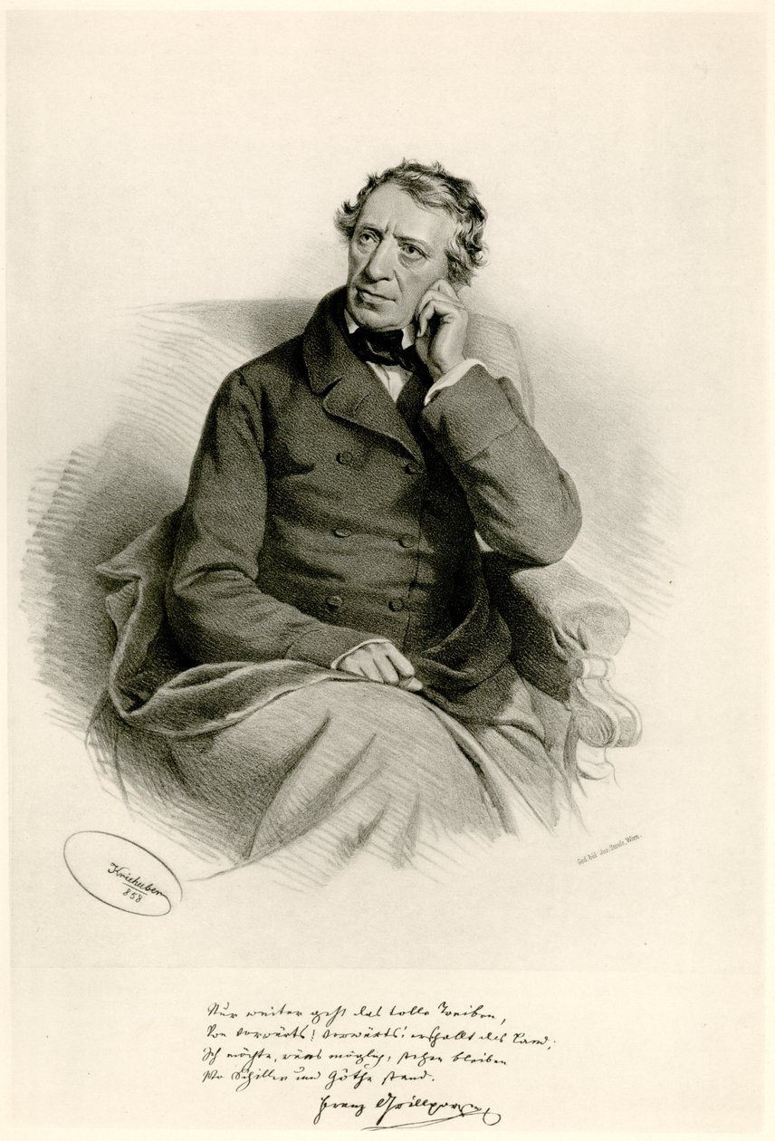 Franz Grillparzer von German School