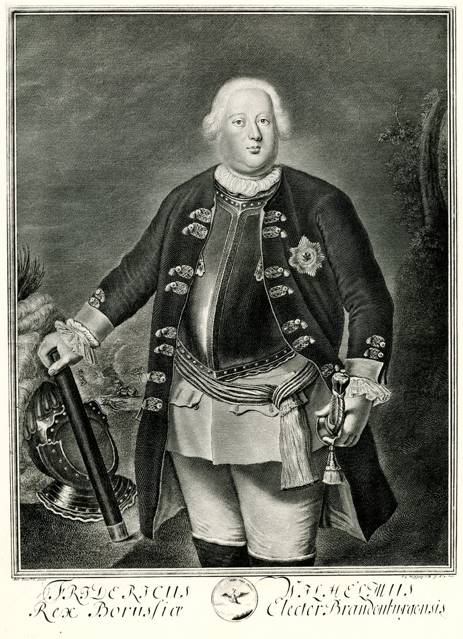 Friedrich Wilhelm I. von German School
