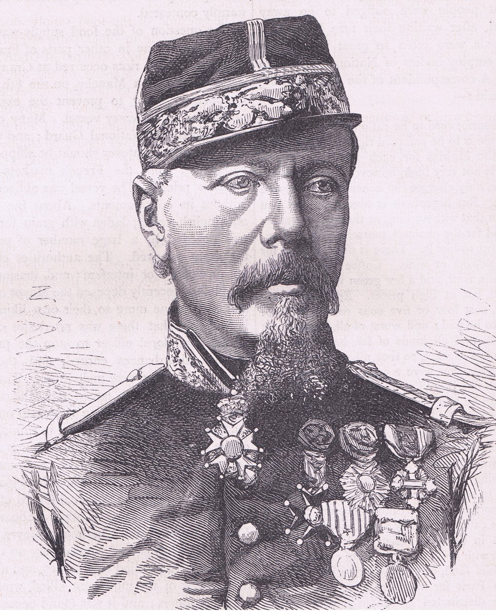General Cremer, Cassells Geschichte des Krieges zwischen Frankreich und Deutschland, veröffentlicht von Cassell and Company Limited, ca. 1890 von German School