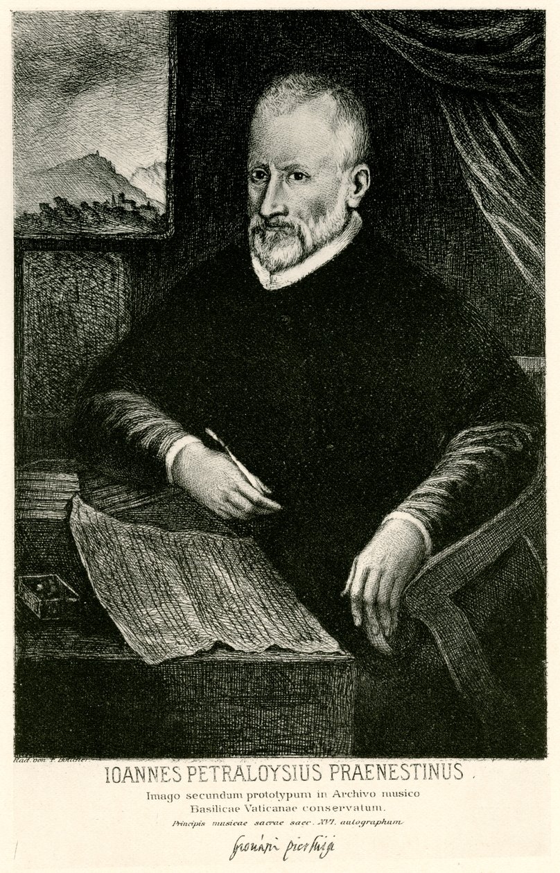 Giovanni Pierluigi da Palestrina von German School