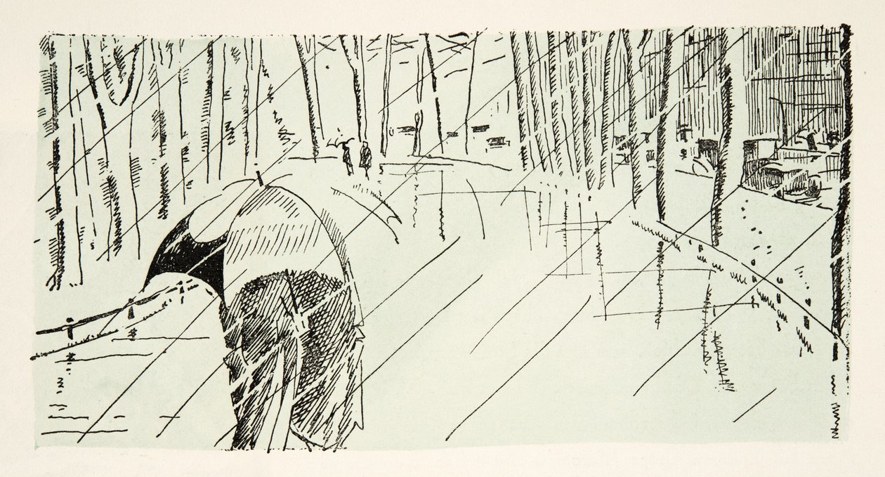 Illustration aus Styl, veröffentlicht 1922 von German School