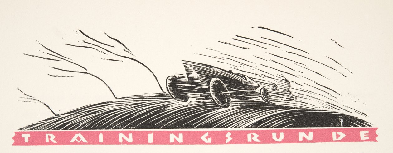 Illustration aus Styl, veröffentlicht 1922 von German School