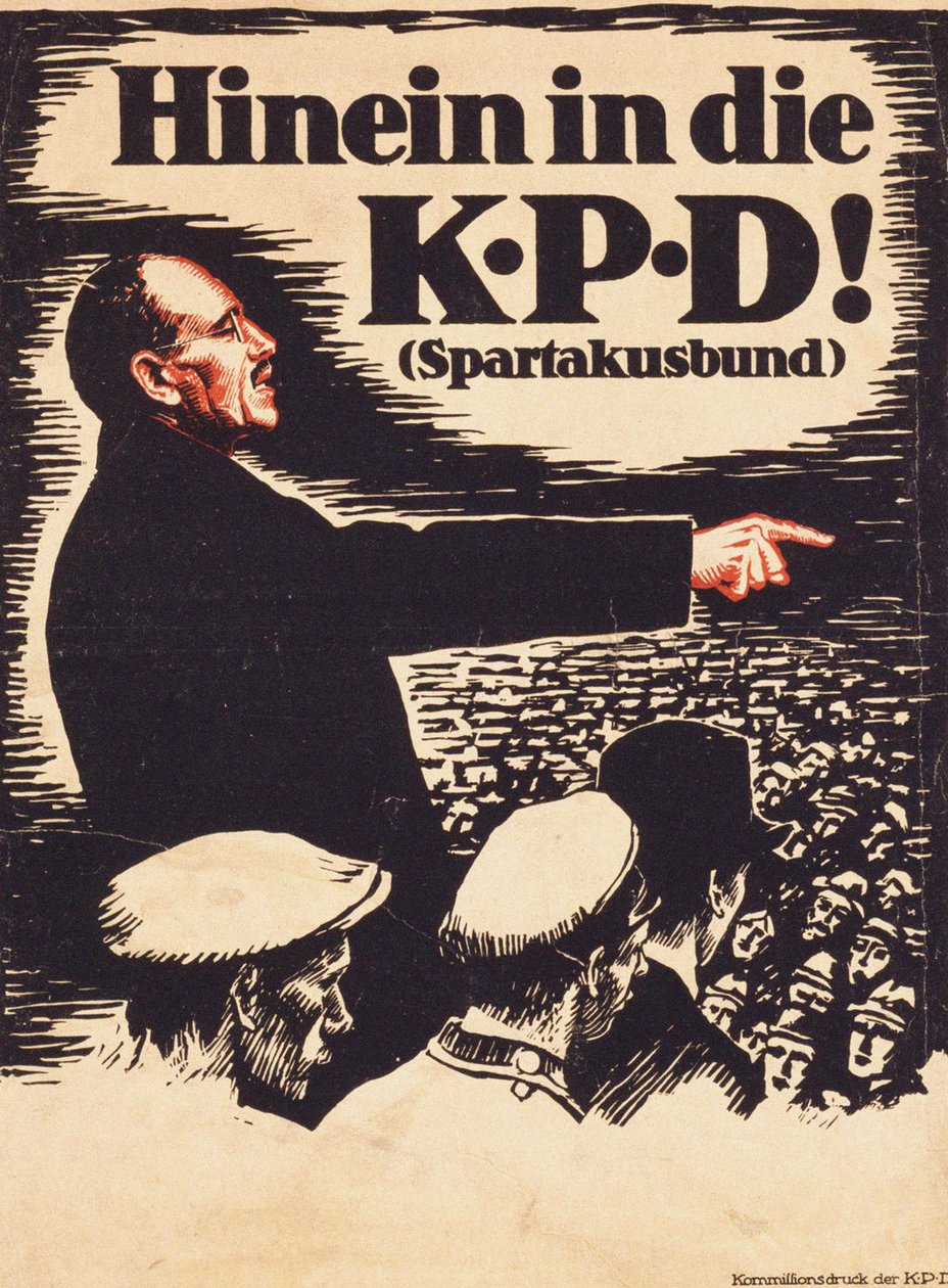 Ligue Spartakiste - In die K.P.D.! (Spartakusbund) von German School