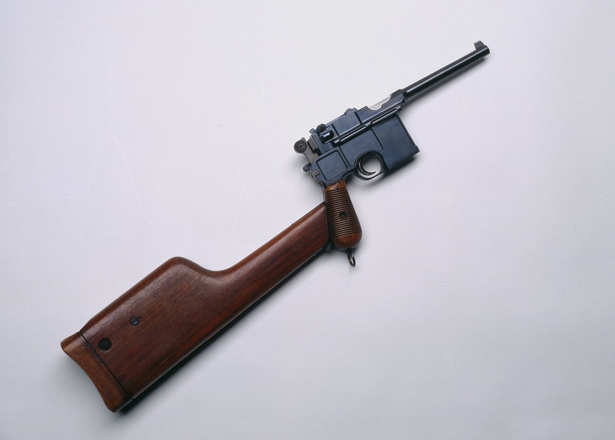 Mauser Selbstladepistole 7,63 mm Modell 1896, circa 1898 von German School