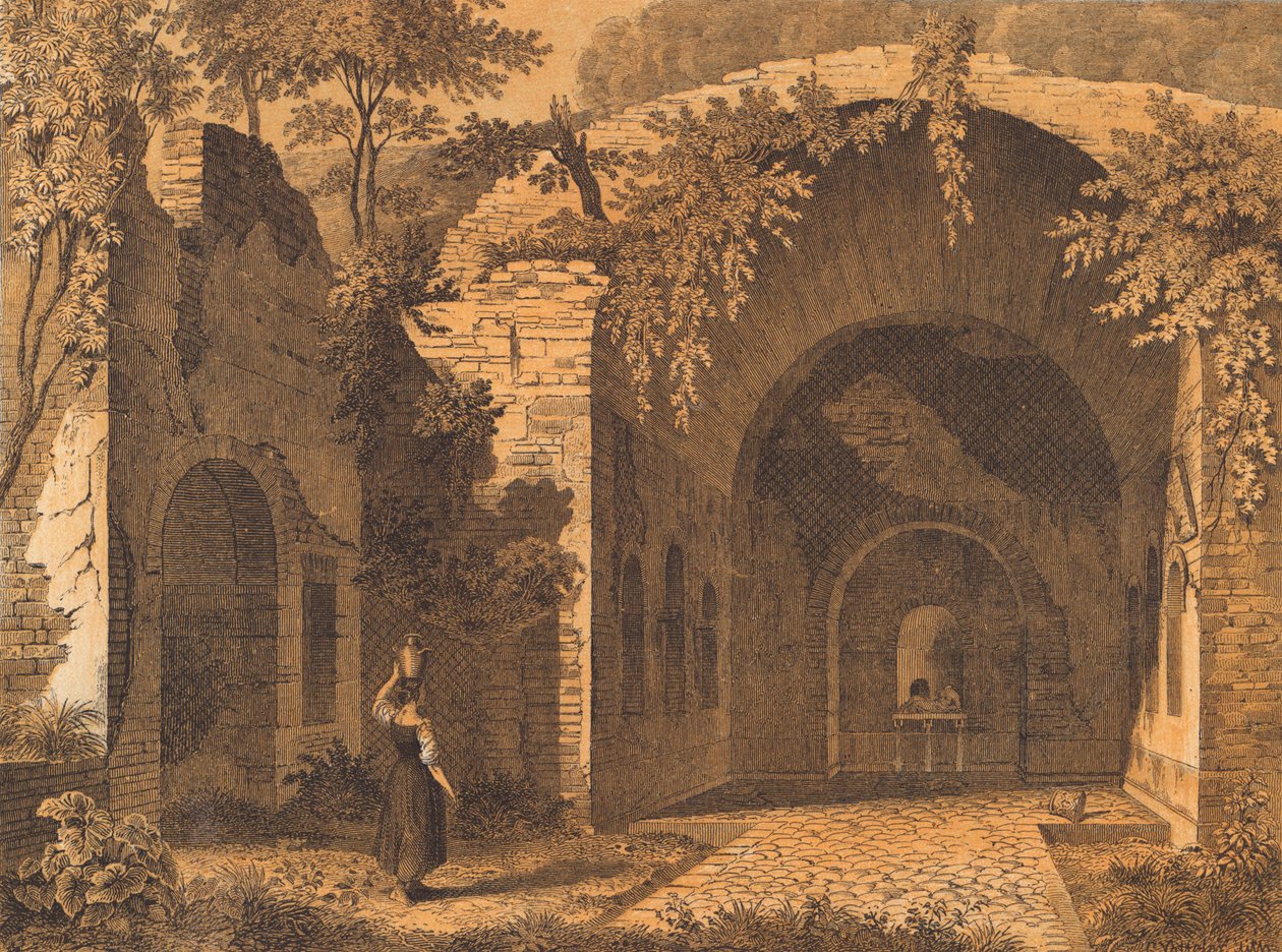 Nymphaeum der Egeria, Rom von German School