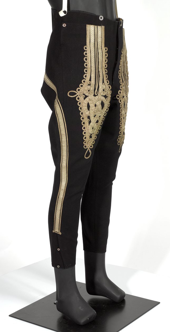 Pantalons, HRH Der Herzog von Connaught, 3. Zieten-Husaren, Deutsche Armee, vor 1914 von German School