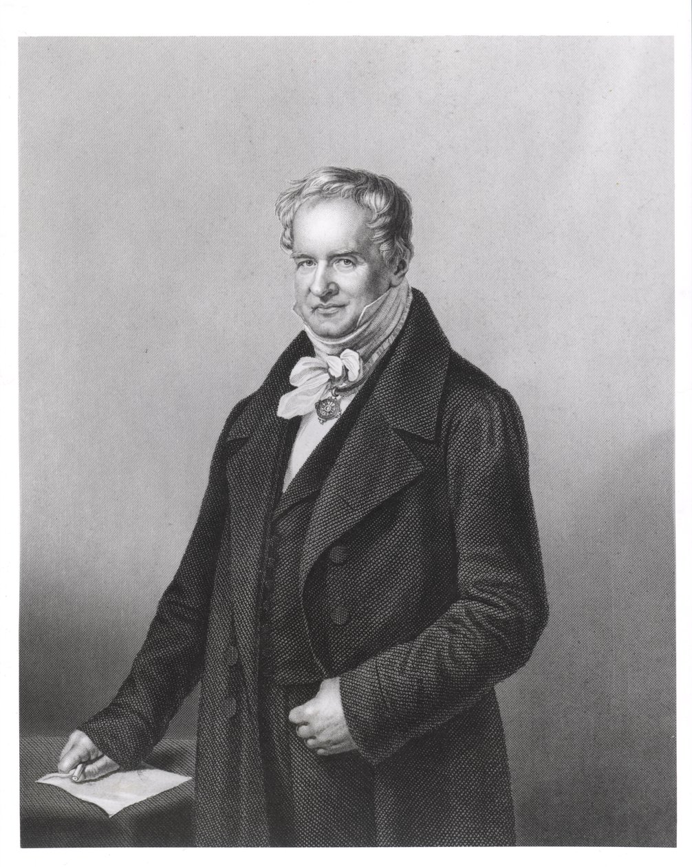 Porträt von Baron Alexander von Humboldt (1769-1859) von German School