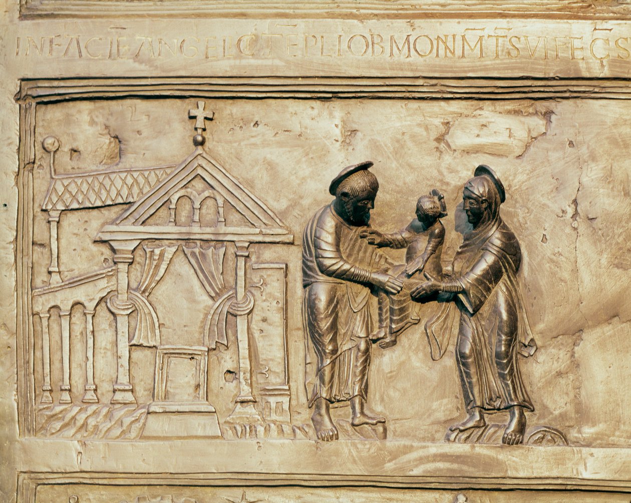 Darstellung im Tempel von German School