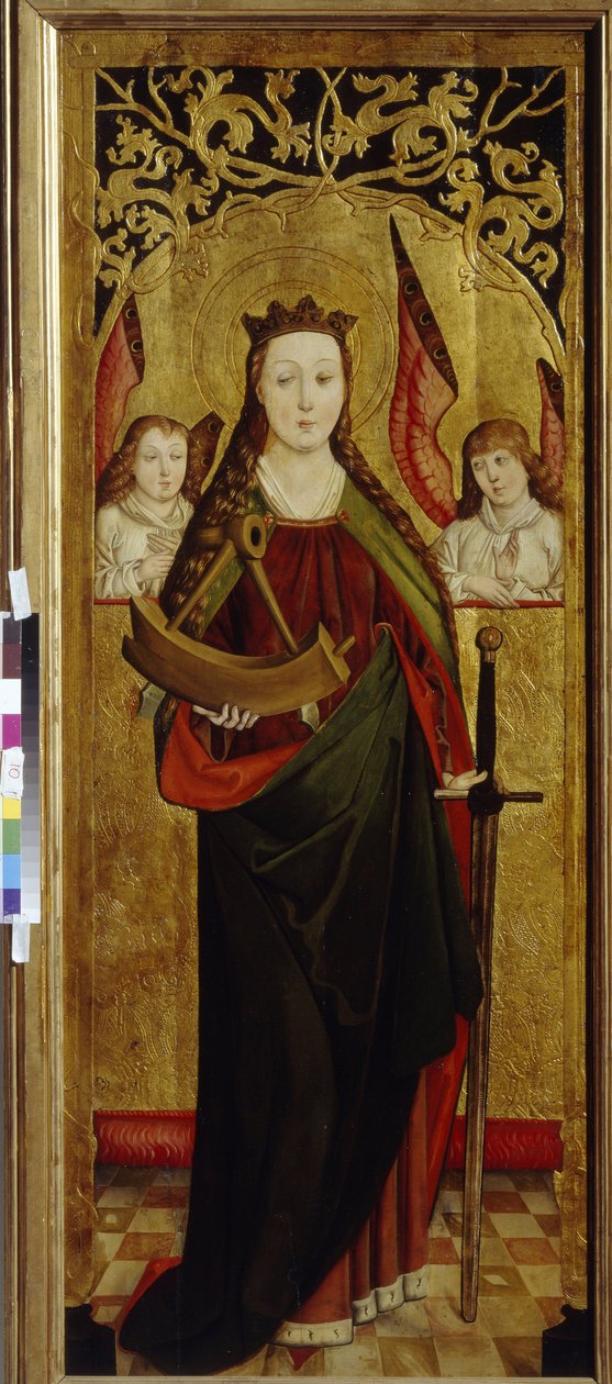 Heilige Katharina von Alexandrien von German School