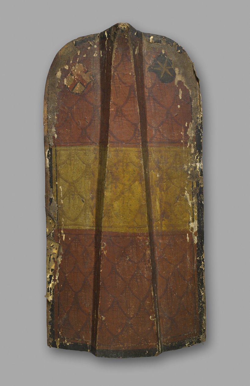 Stehender Pavese, Klausen, um 1480-90 von German School