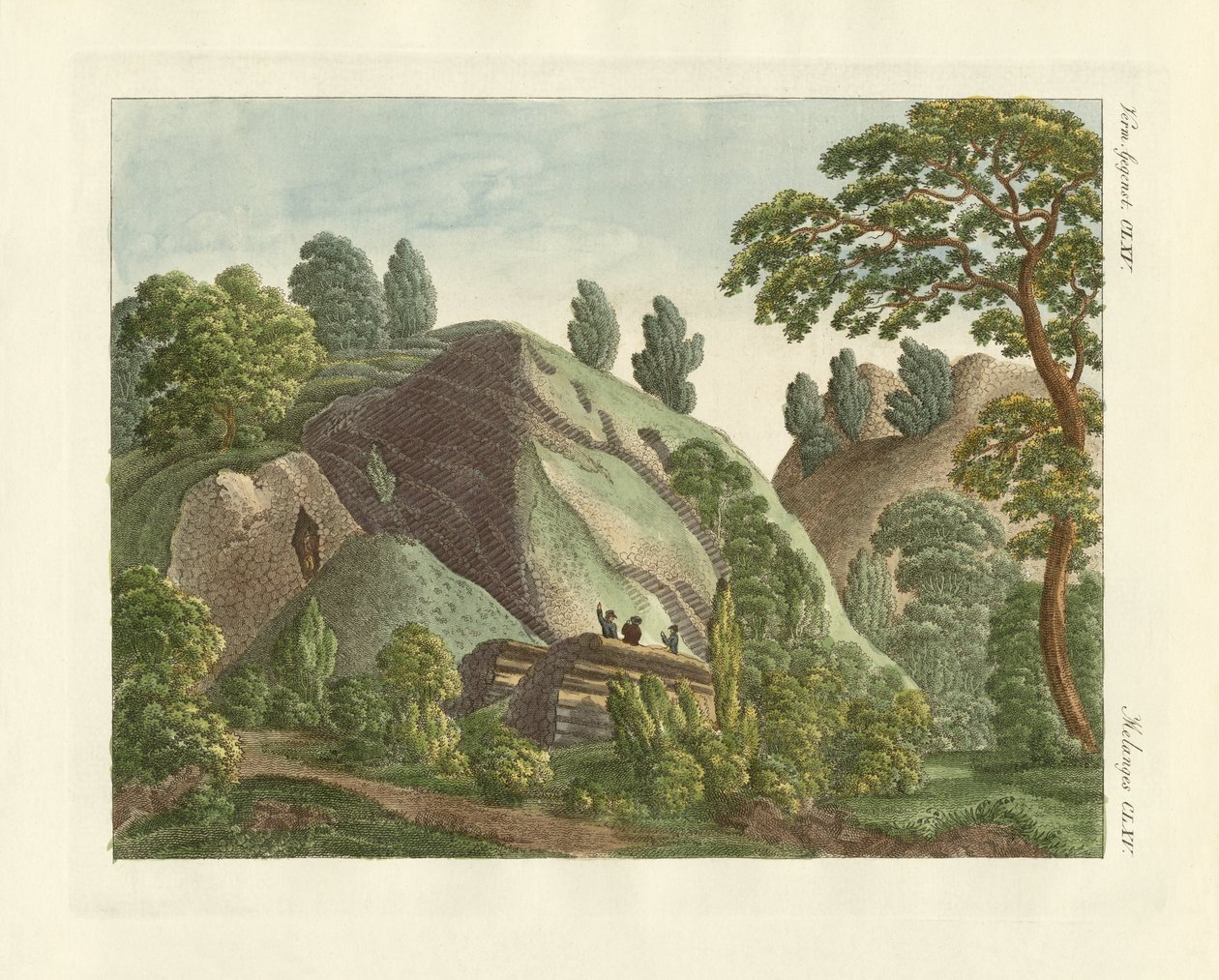 Die Basaltsäulen am Kitzhammer von Meissner von German School
