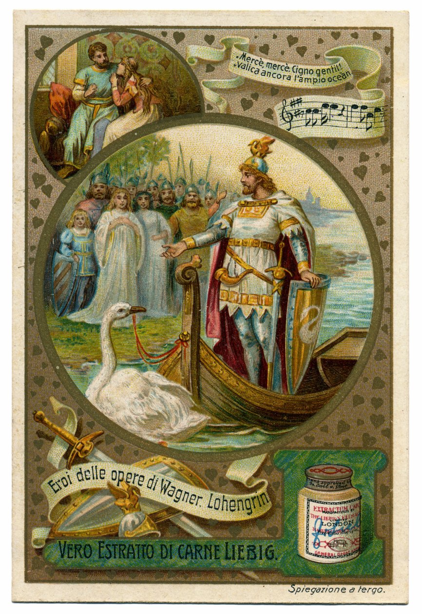 Die Charaktere von Lohengrin von German School