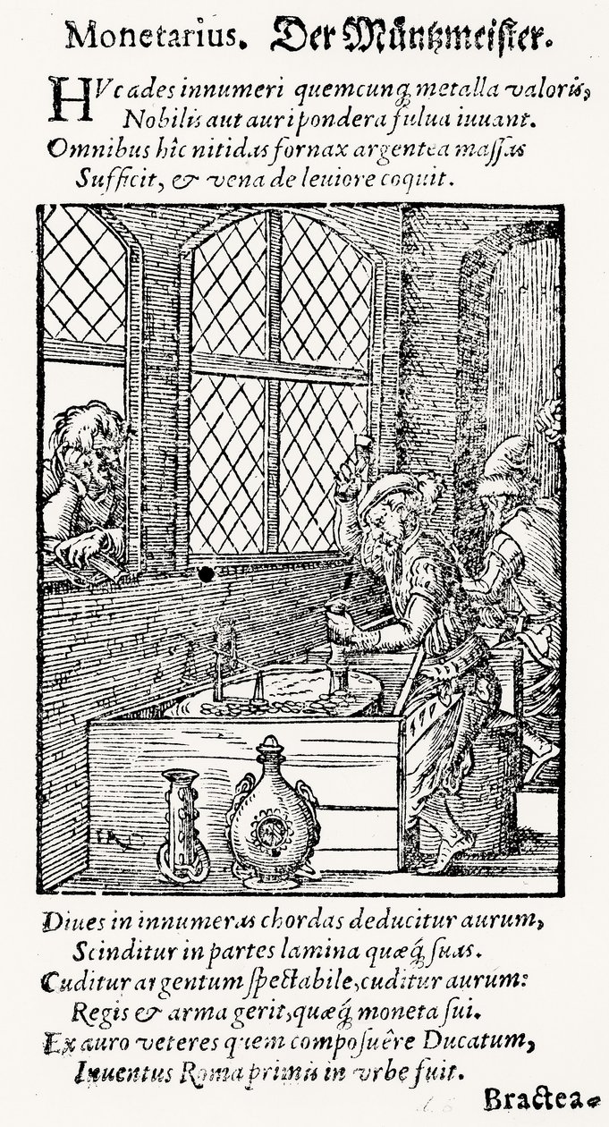 Der Münzpräger, veröffentlicht von Hartman Schopper von German School