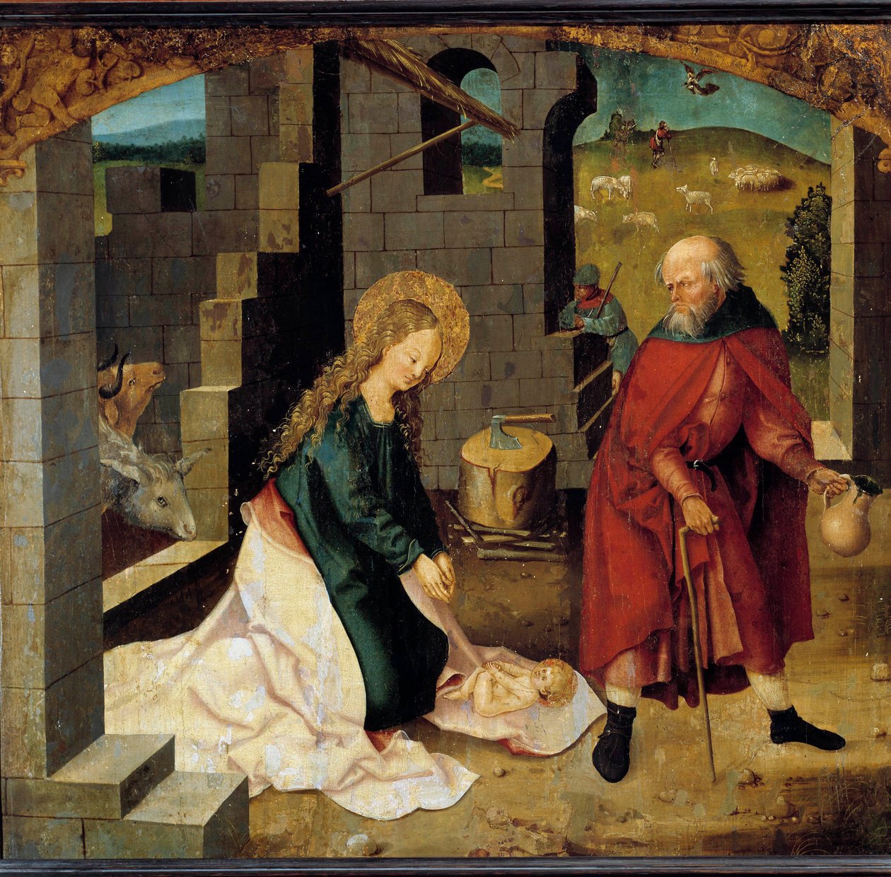 Die Geburt Christi von German School