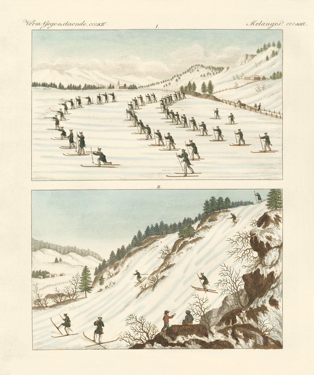 Das Regiment der Schlittschuhläufer in Norwegen von German School
