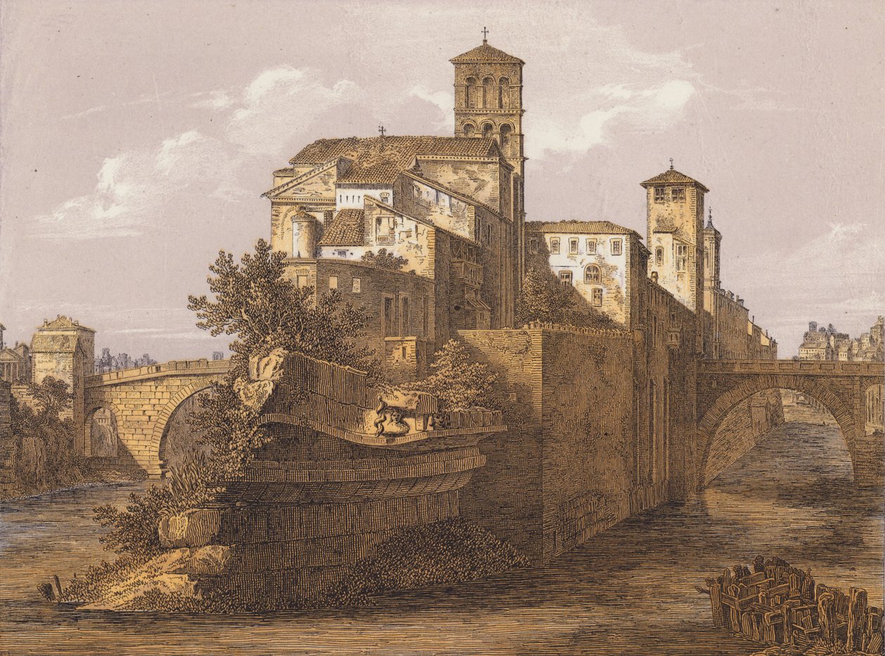 Tiberinsel, Rom, Italien von German School
