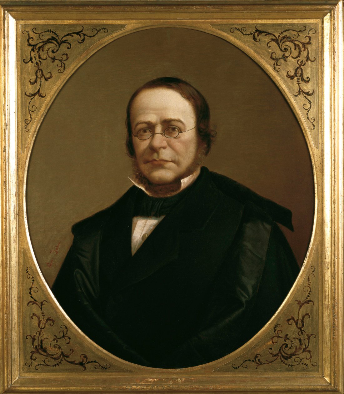 Porträt des italienischen Politikers Camillo Benso, Graf von Cavour von Gerolamo Induno