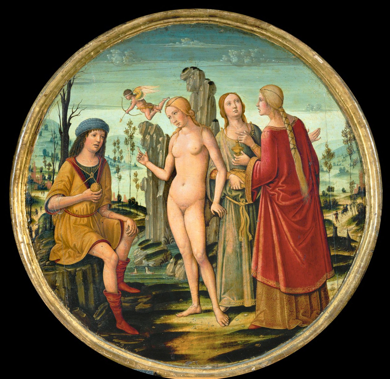 Das Urteil des Paris von Gerolamo di Benvenuto