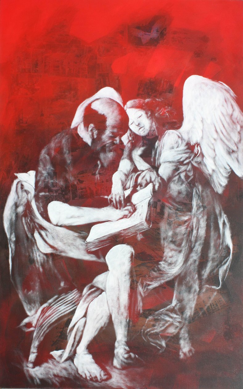 Inspiration des Heiligen Matthäus II von Gerrit Greve