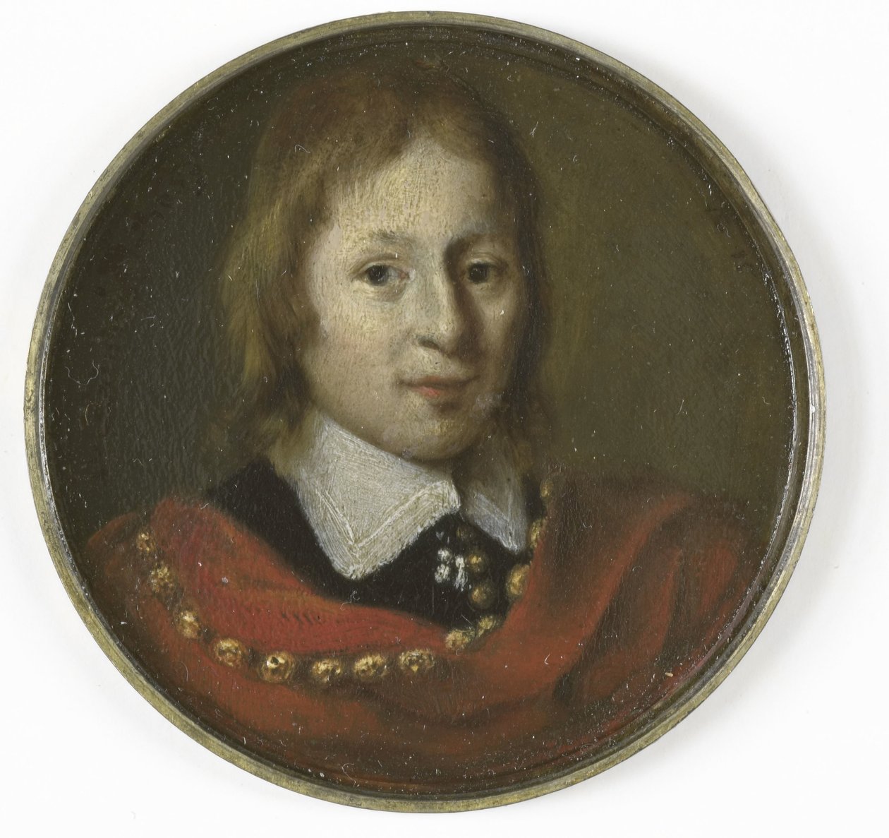 Porträt eines fünfzehnjährigen Jungen von Gerrit Lundens
