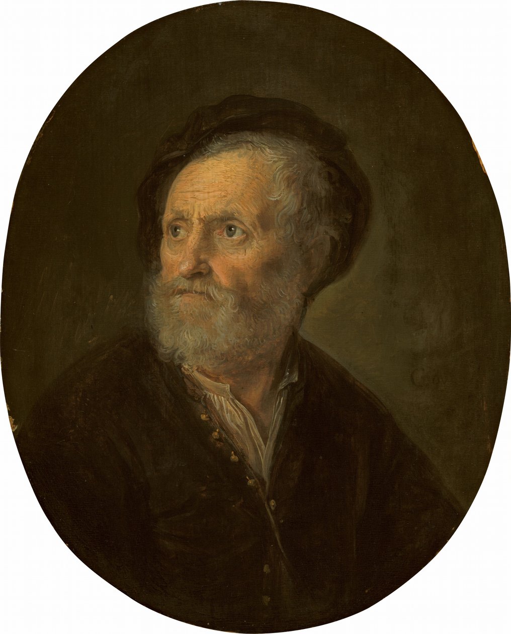 Büste eines bärtigen Mannes, um 1642-1645 von Gerrit or Gerard Dou
